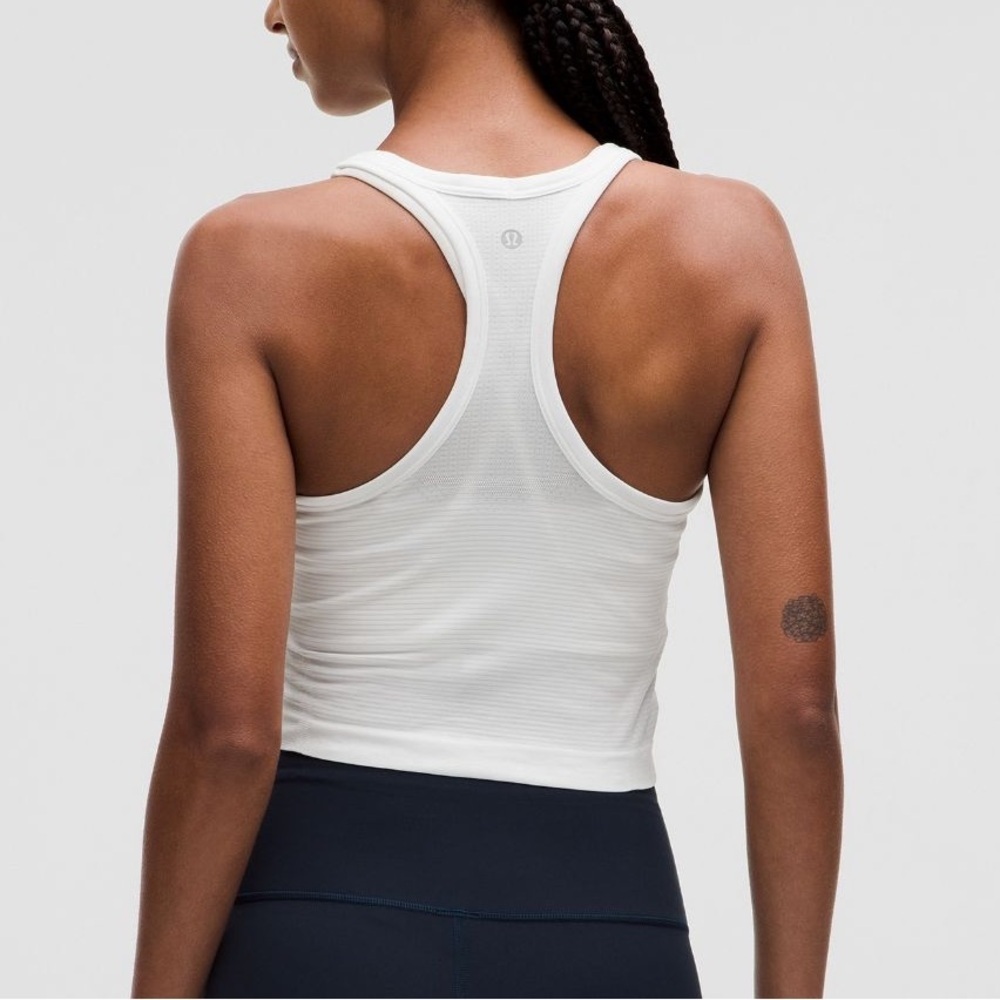 Lululemon Cropped Swiftly Tank Top